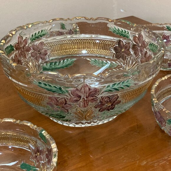 Vintage Rare Berry Bowl Set - Picture 5 of 8